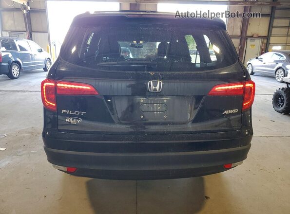 5FNYF6H53JB025787 2018 HONDA PILOT Black Widok z tyłu