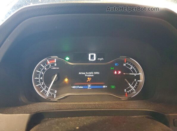 5FNYF6H53JB025787 2018 HONDA PILOT Black Widok zestawu wskaźników