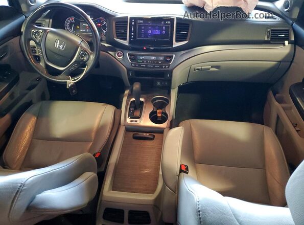5FNYF6H53JB025787 2018 HONDA PILOT Black Widok deski rozdzielczej