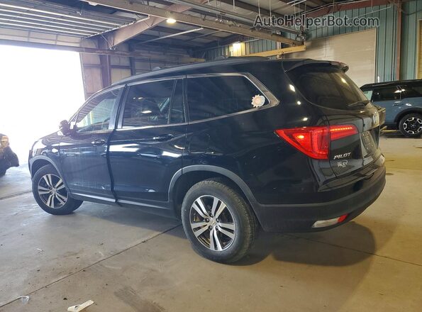 5FNYF6H53JB025787 2018 HONDA PILOT Black Tył lewy