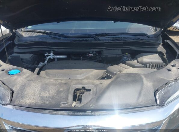 5FNYF6H53NB004735 2022 HONDA PILOT Черный Вид сзади