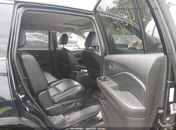 5FNYF6H54GB093105 2016 HONDA PILOT Black Vista de la etiqueta del VIN