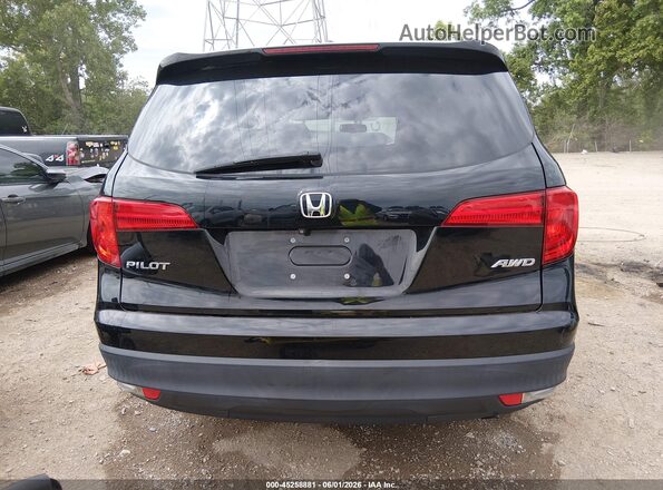 5FNYF6H54GB093105 2016 HONDA PILOT Black 