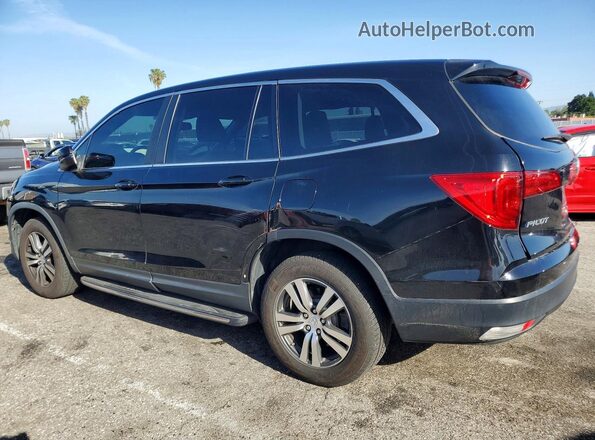 5FNYF6H54JB038337 2018 HONDA PILOT Черный Задняя левая четверть