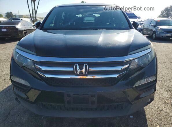 5FNYF6H54JB038337 2018 HONDA PILOT Черный Вид спереди