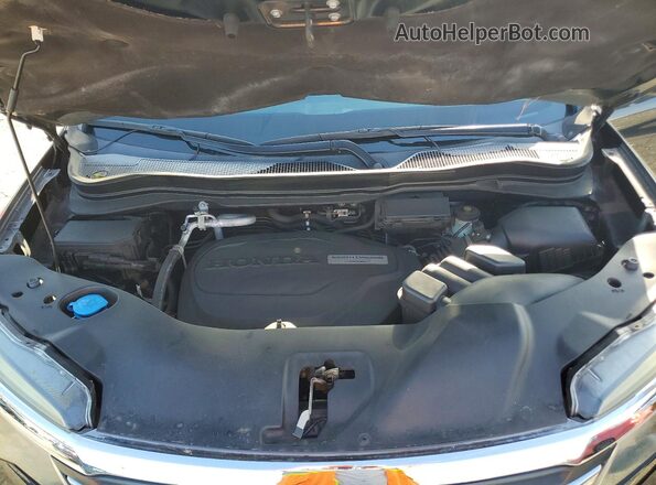 5FNYF6H54JB038337 2018 HONDA PILOT Черный Вид подкапотного пространства