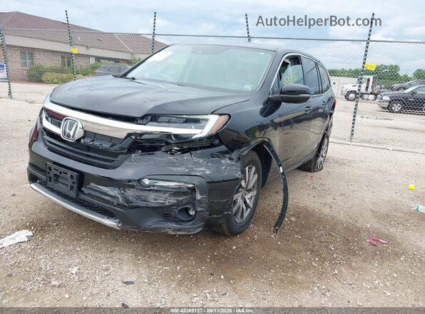 5FNYF6H54LB040463 2020 HONDA PILOT Black Przód lewy