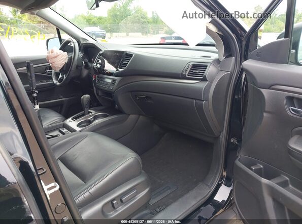 5FNYF6H54LB040463 2020 HONDA PILOT Black Widok wnętrza z przodu