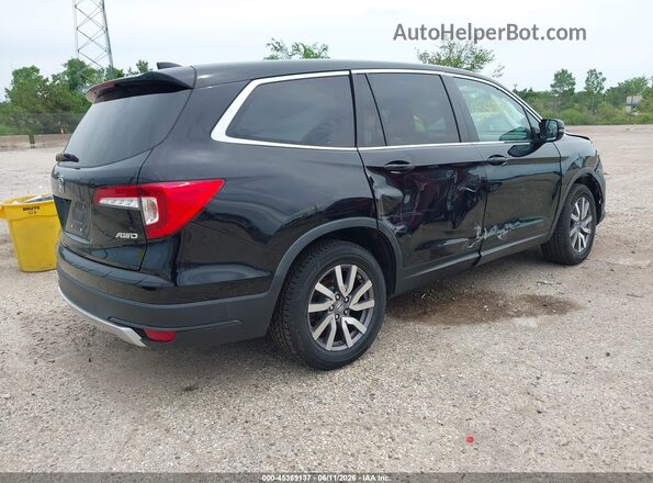 5FNYF6H54LB040463 2020 HONDA PILOT Black Tył prawy
