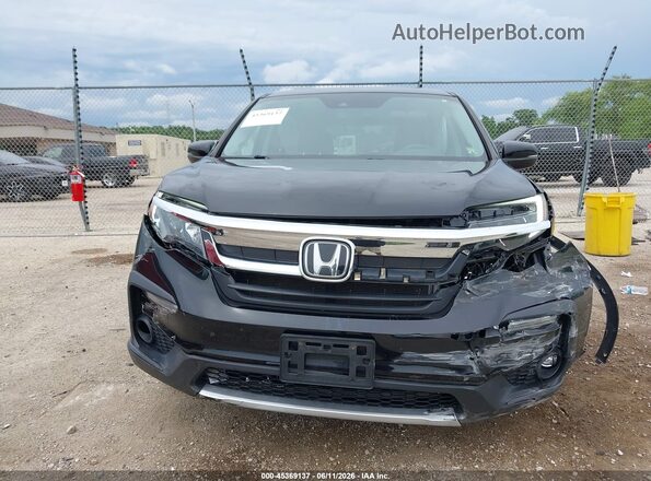 5FNYF6H54LB040463 2020 HONDA PILOT Black Widok zestawu wskaźników