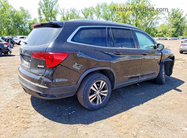 5FNYF6H55GB095901 2016 HONDA PILOT Black Tył prawy