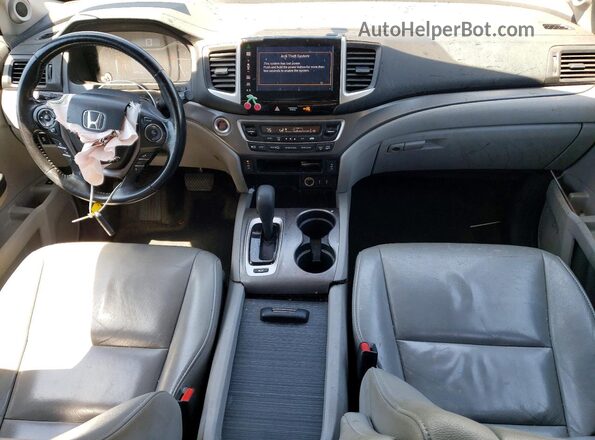 5FNYF6H55GB095901 2016 HONDA PILOT Black Widok deski rozdzielczej