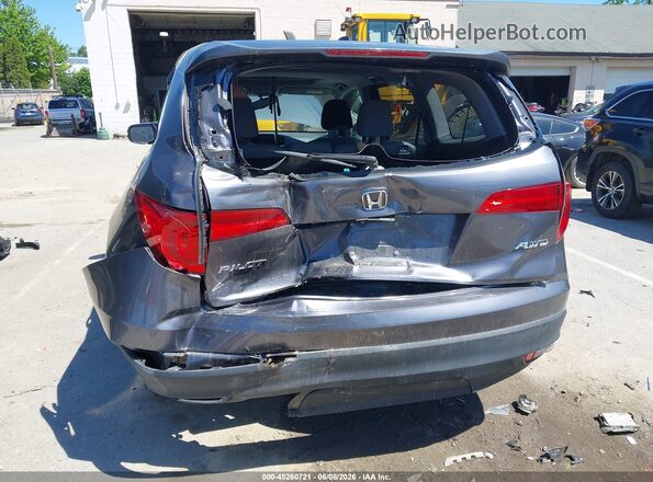 5FNYF6H55HB043444 2017 HONDA PILOT Серый Вид спереди