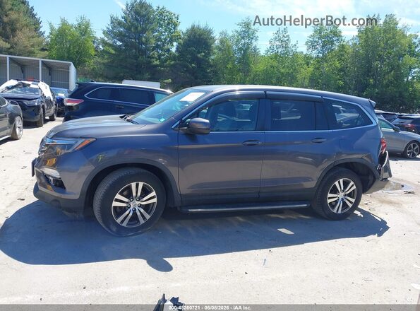 5FNYF6H55HB043444 2017 HONDA PILOT Серый 