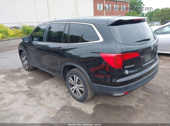 5FNYF6H55JB037908 2018 HONDA PILOT Black Trasero izquierdo