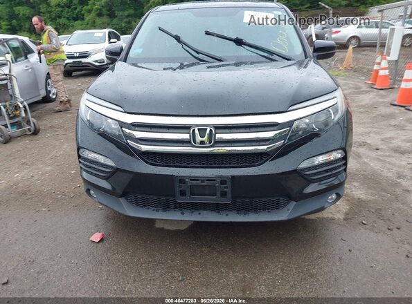 5FNYF6H55JB037908 2018 HONDA PILOT Black Vista del cuadro de instrumentos