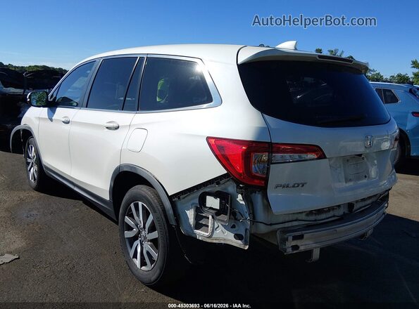 5FNYF6H55KB013769 2019 HONDA PILOT White Rear left