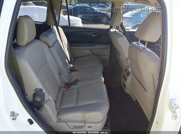 5FNYF6H55KB013769 2019 HONDA PILOT White VIN sticker view