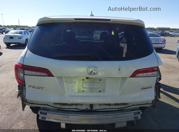 5FNYF6H55KB013769 2019 HONDA PILOT White 
