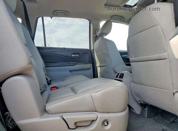 5FNYF6H55KB064947 2019 HONDA PILOT Black უკანა სალონის ხედი