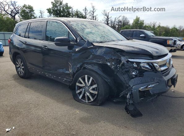 5FNYF6H55KB064947 2019 HONDA PILOT Black წინა მარჯვენა