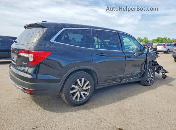 5FNYF6H55KB064947 2019 HONDA PILOT Black უკანა მარჯვენა