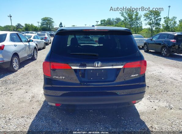 5FNYF6H56HB005222 2017 HONDA PILOT Черный 