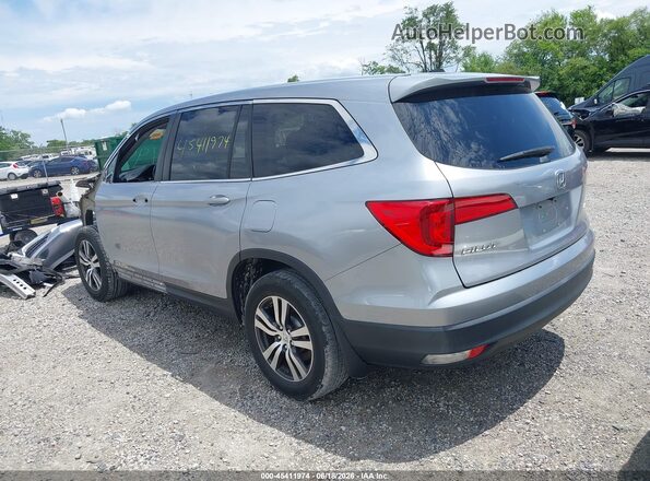 5FNYF6H56HB034476 2017 HONDA PILOT Silver Trasero izquierdo