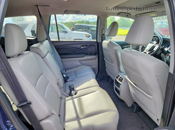 5FNYF6H56KB023162 2019 HONDA PILOT Blue 