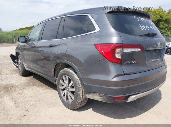 5FNYF6H56KB037501 2019 HONDA PILOT Gray უკანა მარცხენა