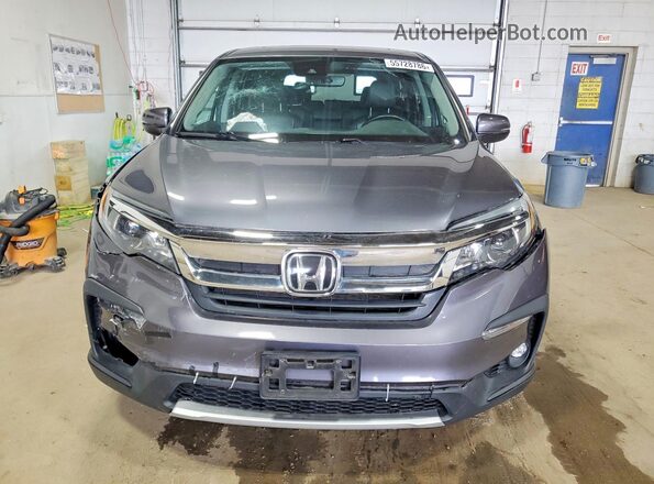 5FNYF6H56LB049147 2020 HONDA PILOT Gray Front view