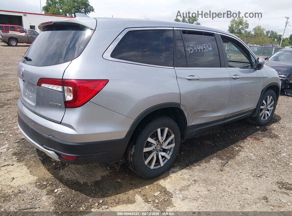 5FNYF6H56NB096763 2022 HONDA PILOT Silver Trasero derecho