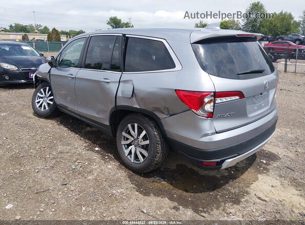 5FNYF6H56NB096763 2022 HONDA PILOT Silver Trasero izquierdo