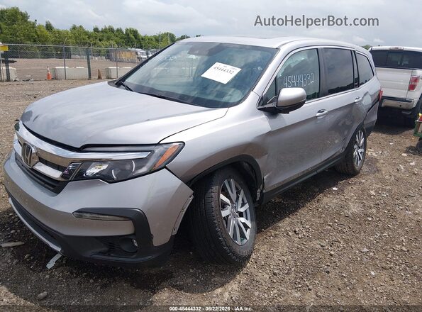 5FNYF6H56NB096763 2022 HONDA PILOT Silver Vista tres cuartos delantera izquierda
