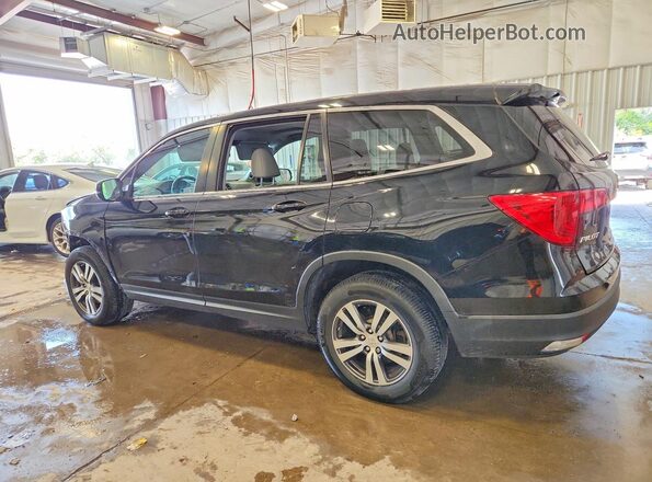 5FNYF6H57HB032204 2017 HONDA PILOT Black Rear left