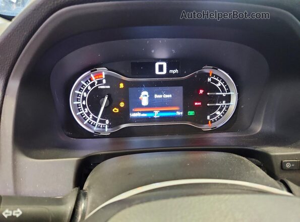 5FNYF6H57HB032204 2017 HONDA PILOT Black Instrument cluster view