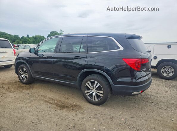 5FNYF6H57HB074873 2017 HONDA PILOT Black Rear left