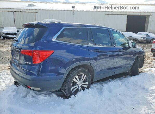 5FNYF6H57HB100517 2017 HONDA PILOT Blue 