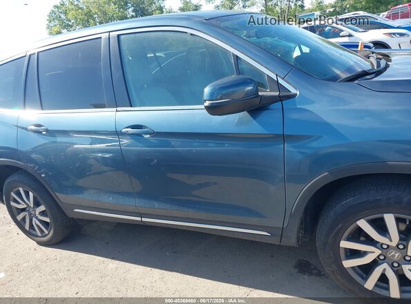 5FNYF6H57KB099733 2019 HONDA PILOT Blue Панорамний вид салону 360°