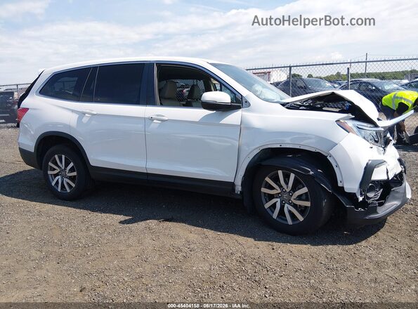 5FNYF6H57LB017484 2020 HONDA PILOT White Вид щитка приладів