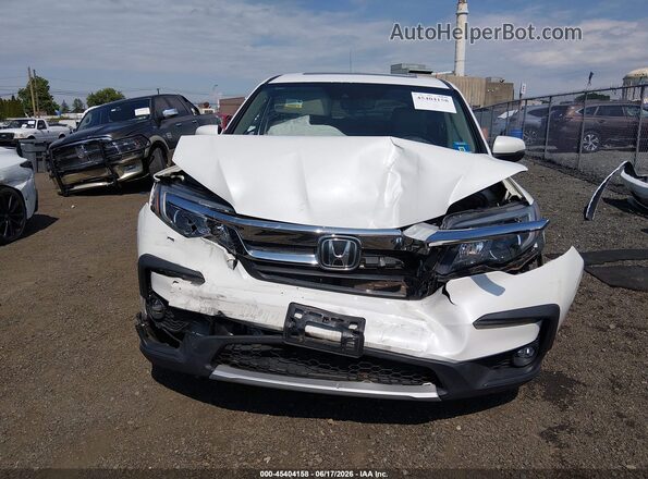 5FNYF6H57LB017484 2020 HONDA PILOT White Вид панелі приладів