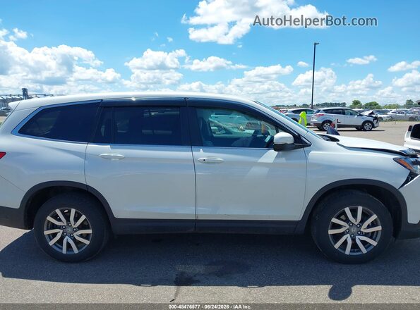 5FNYF6H57MB003814 2021 HONDA PILOT White Vista interior trasera