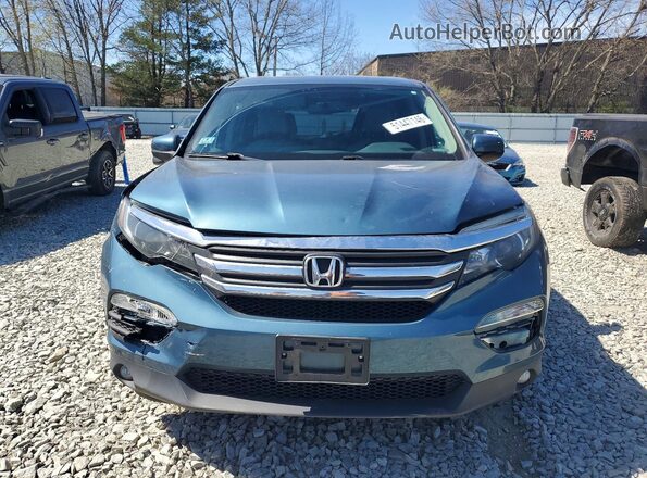 5FNYF6H58HB016805 2017 HONDA PILOT Blue Widok z przodu