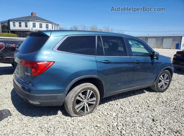 5FNYF6H58HB016805 2017 HONDA PILOT Blue Tył prawy
