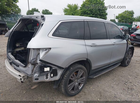 5FNYF6H58KB019498 2019 HONDA PILOT Silver Задня права чверть