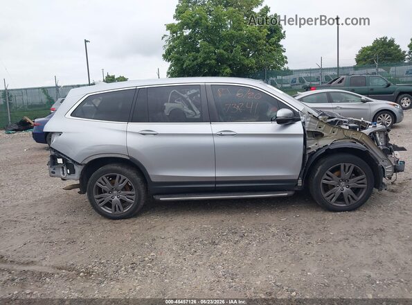 5FNYF6H58KB019498 2019 HONDA PILOT Silver Вид щитка приладів