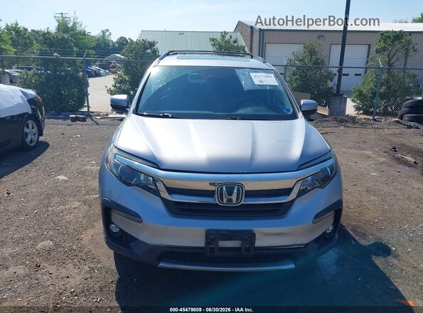 5FNYF6H58KB050654 2019 HONDA PILOT Silver Widok zestawu wskaźników