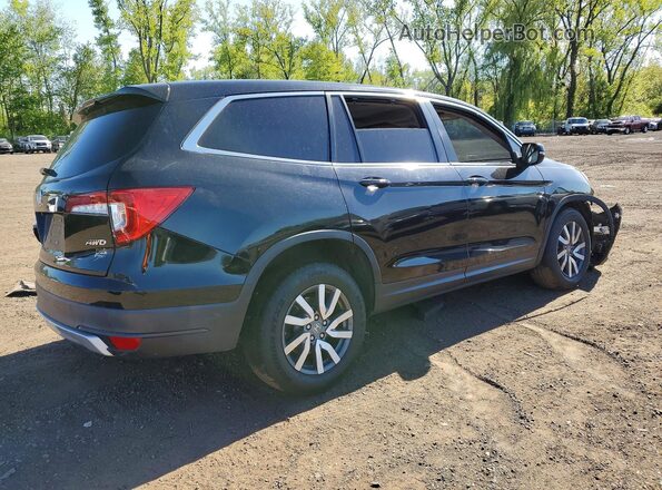 5FNYF6H58KB100940 2019 HONDA PILOT Black Задня права чверть