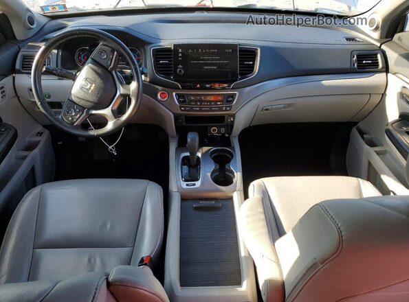 5FNYF6H58LB021494 2020 HONDA PILOT Серый Вид панели приборов