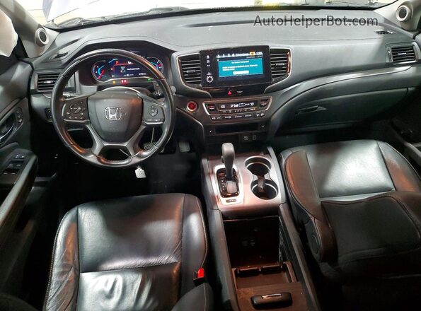 5FNYF6H58LB024766 2020 HONDA PILOT Gray Widok deski rozdzielczej